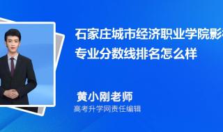 石家庄经济学院分数线